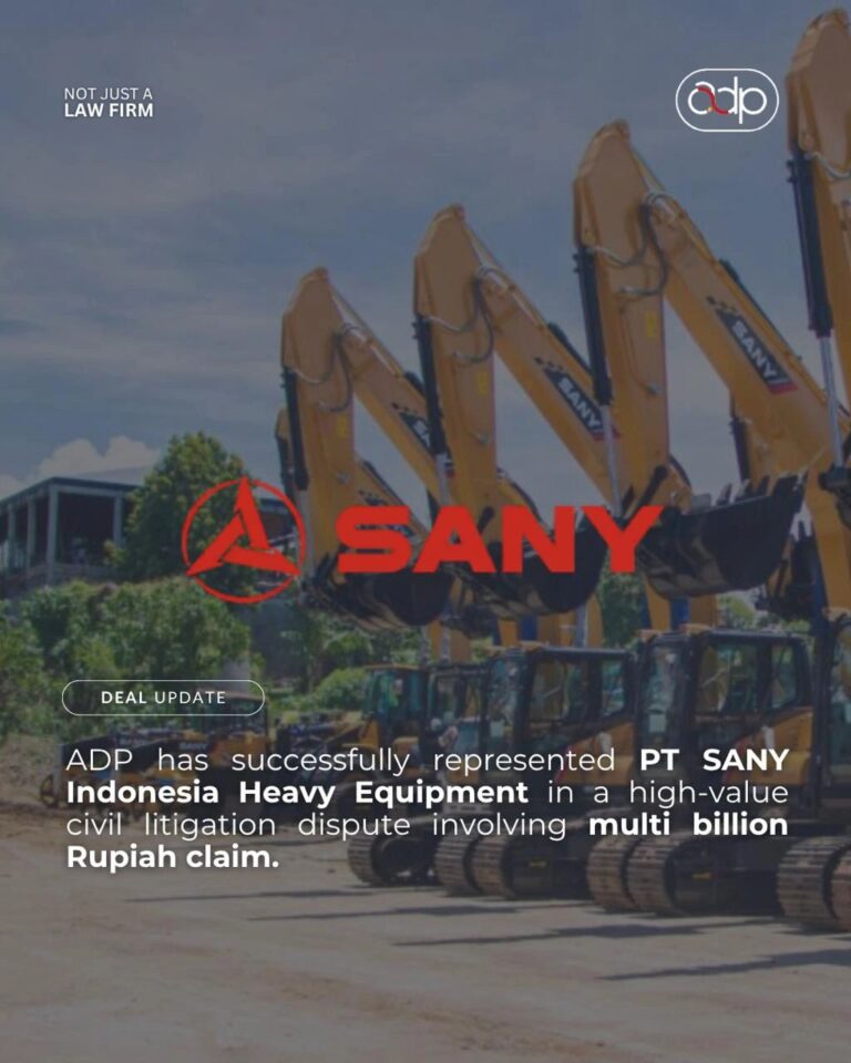 PT SANY Indonesia Heavy Equipment