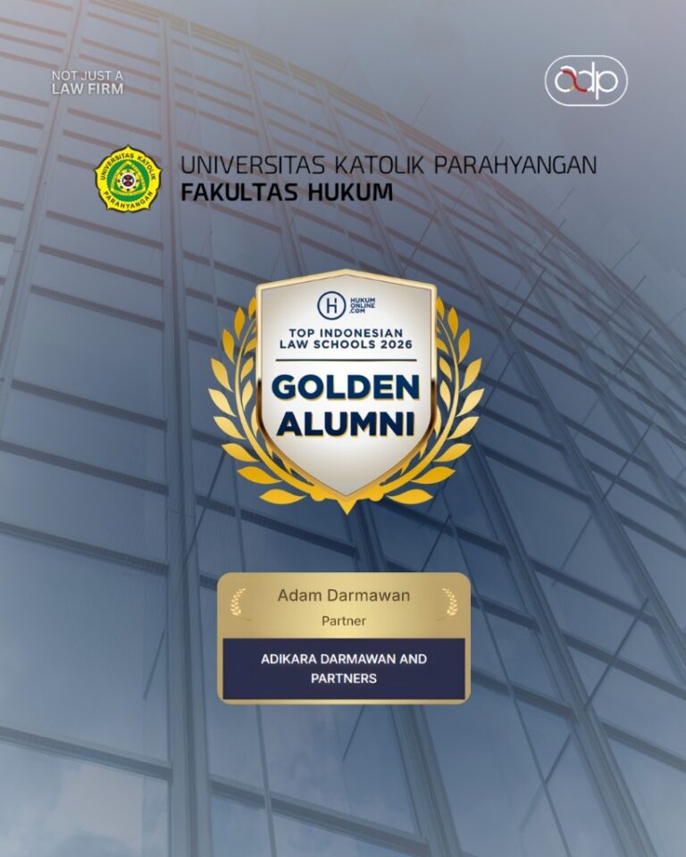 Golden Alumni — Adam Darmawan 2026